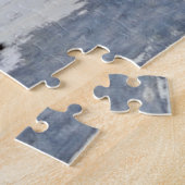 Schädel im Bowler-Huterwachsen Puzzle (Seite)