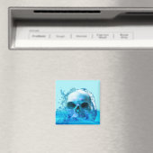 Schädel im Wasser Magnet (In Situ (Geschirrspüler))