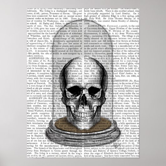 Schädel in Bell Jar Poster (Vorne)