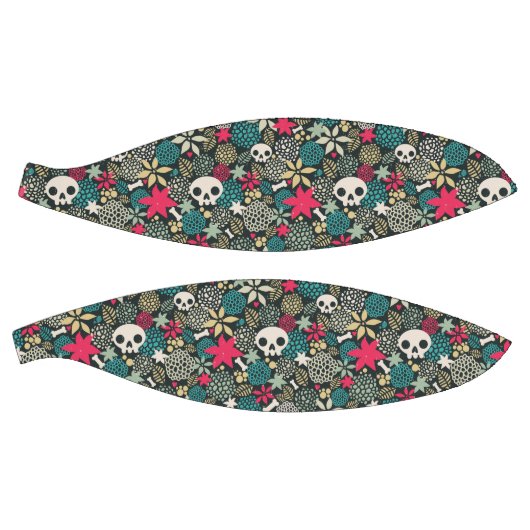 Schädel in Blume Basketball (Panele)