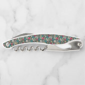 Schädel in Blume Kellnermesser (Rückseite)