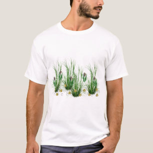 Schädel in den Unkräutern T-Shirt