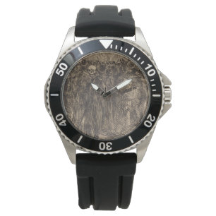 Schädel in der Menge (von Albert Besnard) Armbanduhr