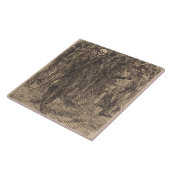 Schädel in der Menge (von Albert Besnard) Fliese (Seite)