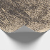 Schädel in der Menge (von Albert Besnard) Geschenkpapier (Ecke)