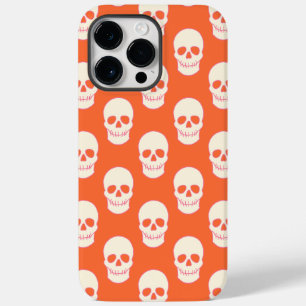 Schädel in Rosa, Orange und Creme Case-Mate iPhone 14 Pro Max Hülle