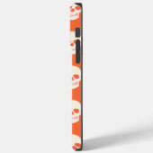 Schädel in Rosa, Orange und Creme Case-Mate iPhone Hülle (Rückseite / Links)