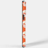 Schädel in Rosa, Orange und Creme Case-Mate iPhone Hülle (Rückseite / Rechts)