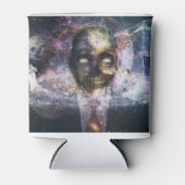 Schädel in Tuxedo Dosenkühler (Vorderseite)