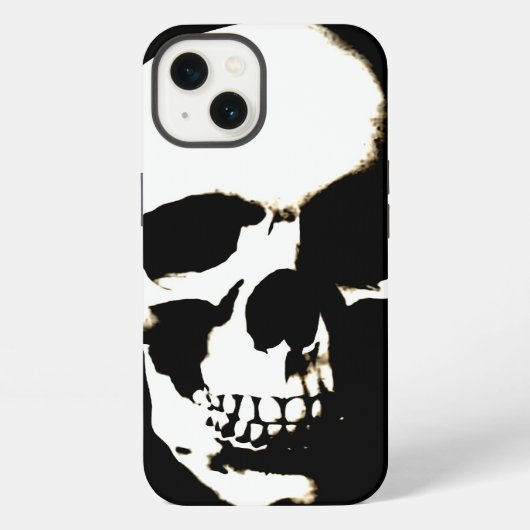 Schädel iPhone Hülle (Rückseite)