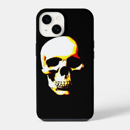 Schädel iPhone Hülle (Rückseite)