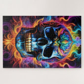 Schädel-Jigsaw-Puzzle Puzzle (Horizontal)