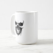 Schädel Kaffeetasse (Vorderseite Links)