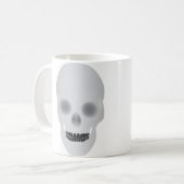 Schädel Kaffeetasse (Vorderseite Links)