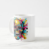 Schädel Kaffeetasse (Vorderseite Links)