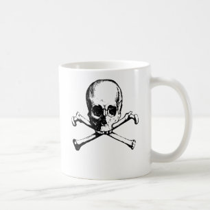 Schädel Kaffeetasse