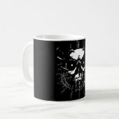 Schädel Kaffeetasse (Vorderseite Links)