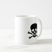 Schädel Kaffeetasse (VorderseiteRechts)
