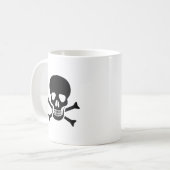 Schädel Kaffeetasse (Vorderseite Links)