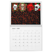 Schädel Kalender (Mär 2027)