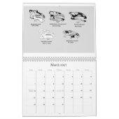 SCHÄDEL-KALENDER 2012 DES KALENDER (Mär 2027)