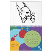SCHÄDEL-KALENDER KALENDER (Jan 2027)