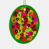 Schädel Keramik Ornament (Rechts)