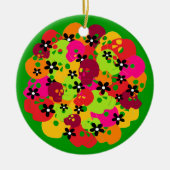 Schädel Keramik Ornament (Vorne)