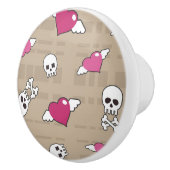 Schädel Keramikknauf (Rechts)