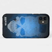 Schädel Kettlebell - Blau - begrenzte Ausgabe Case-Mate iPhone Hülle (Rückseite (Horizontal))