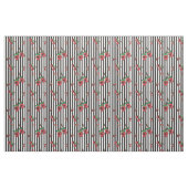 Schädel-Kirschgewebe - Streifen Stoff (Fat Quarter (45,7 x 55,9 cm))
