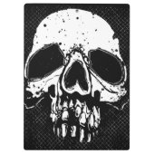 Schädel Klemmbrett (Rückseite)