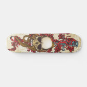 Schädel-Klinge-Skateboard Skateboard (Horizontal)