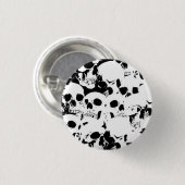 Schädel-Knopf Button (Vorne & Hinten)