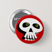 Schädel-Knopf Button (Vorne & Hinten)