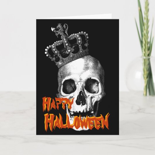 Schädel-König Karte (Vorderseite)