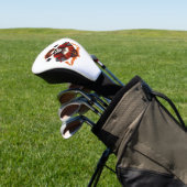 Schädel Königin Pik Golf Headcover (In SItu)