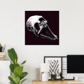 Schädel Körper Poster (Heimbüro)
