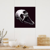 Schädel Körper Poster (Küche)