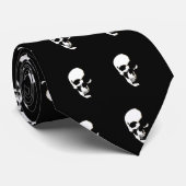 Schädel Krawatte (Gerollt)