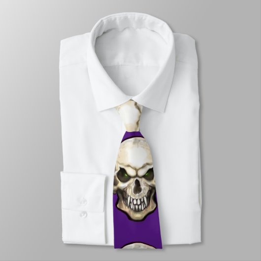 Schädel Krawatte (Gebunden)