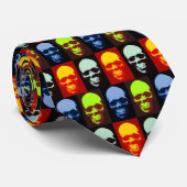 Schädel Krawatte (Gerollt)