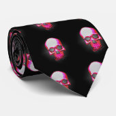 Schädel Krawatte (Gerollt)