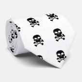 Schädel-Krawatte Krawatte (Gerollt)