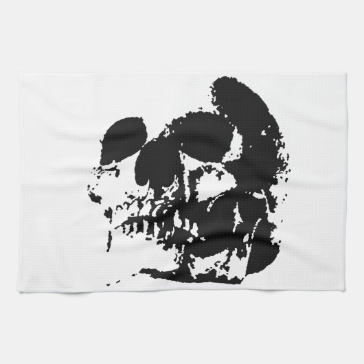 Schädel Küchentuch (Horizontal)