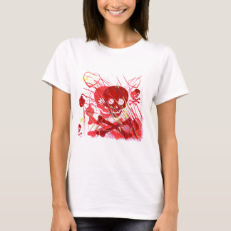 Schädel-Kunst T-Shirt