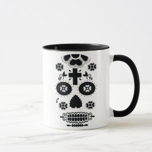 Schädel-Kunst Tasse