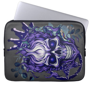 Schädel Laptopschutzhülle