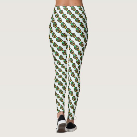 Schädel Leggings (Rückseite)