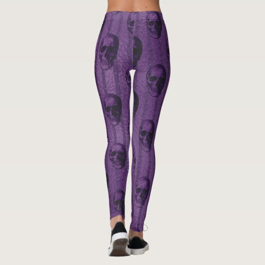 Schädel Leggings (Rückseite)